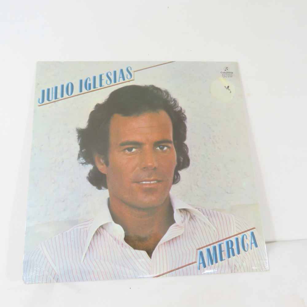 Julio Iglesias Vinyl Album Sealed "AMERICA" Made in Spain 1976 Columbia
